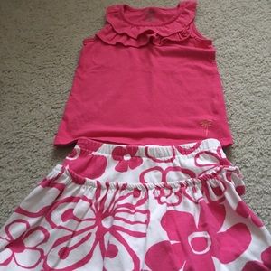 2 piece skort set