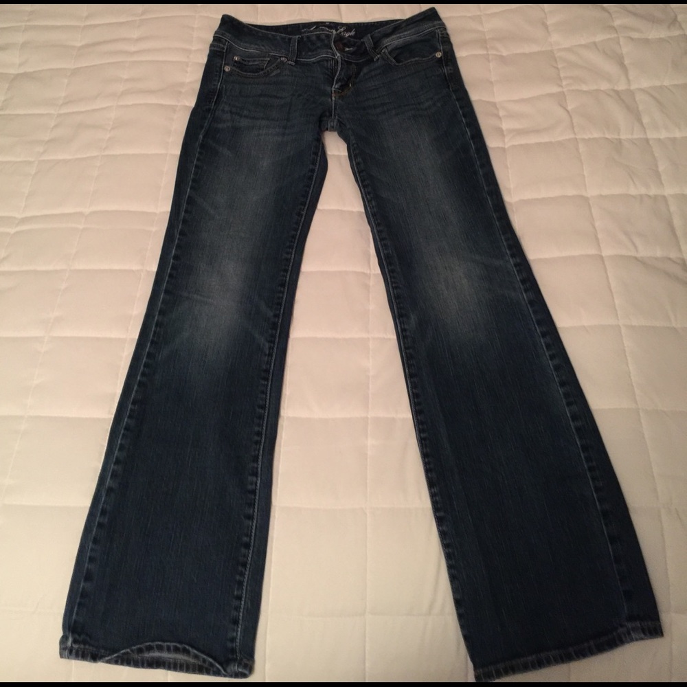 American eagle jeans slim boot size 4