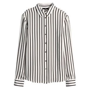 striped H&M blouse striped H&M blouse