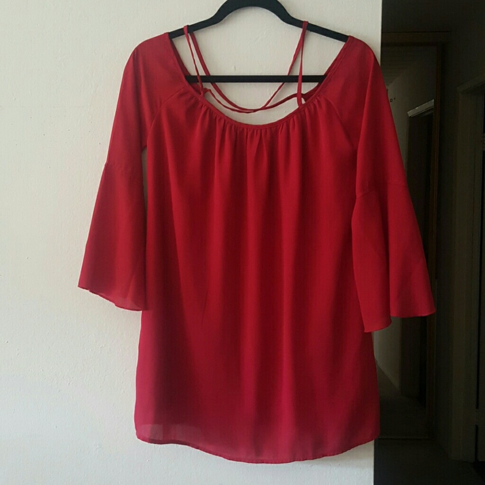 *SOLD* Tobi off the shoulder mini dress