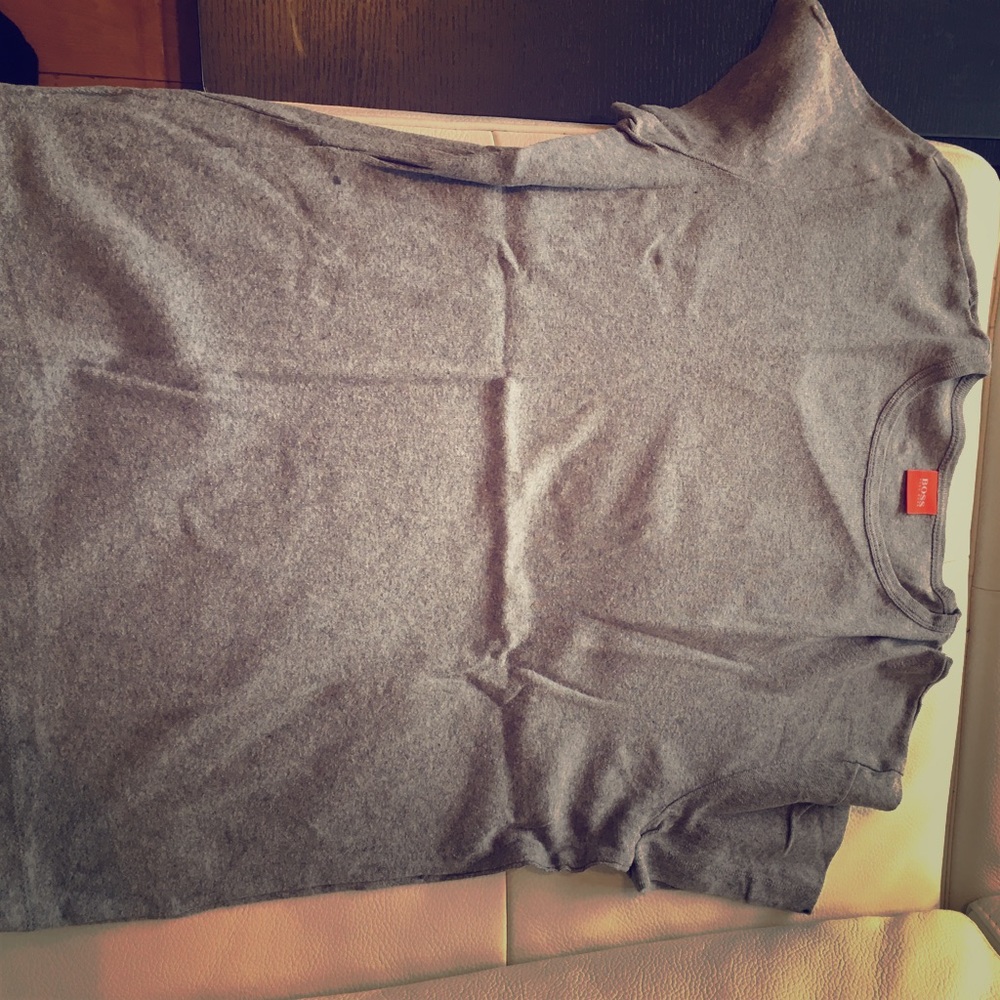 Hugo Boss Gray T Shirt