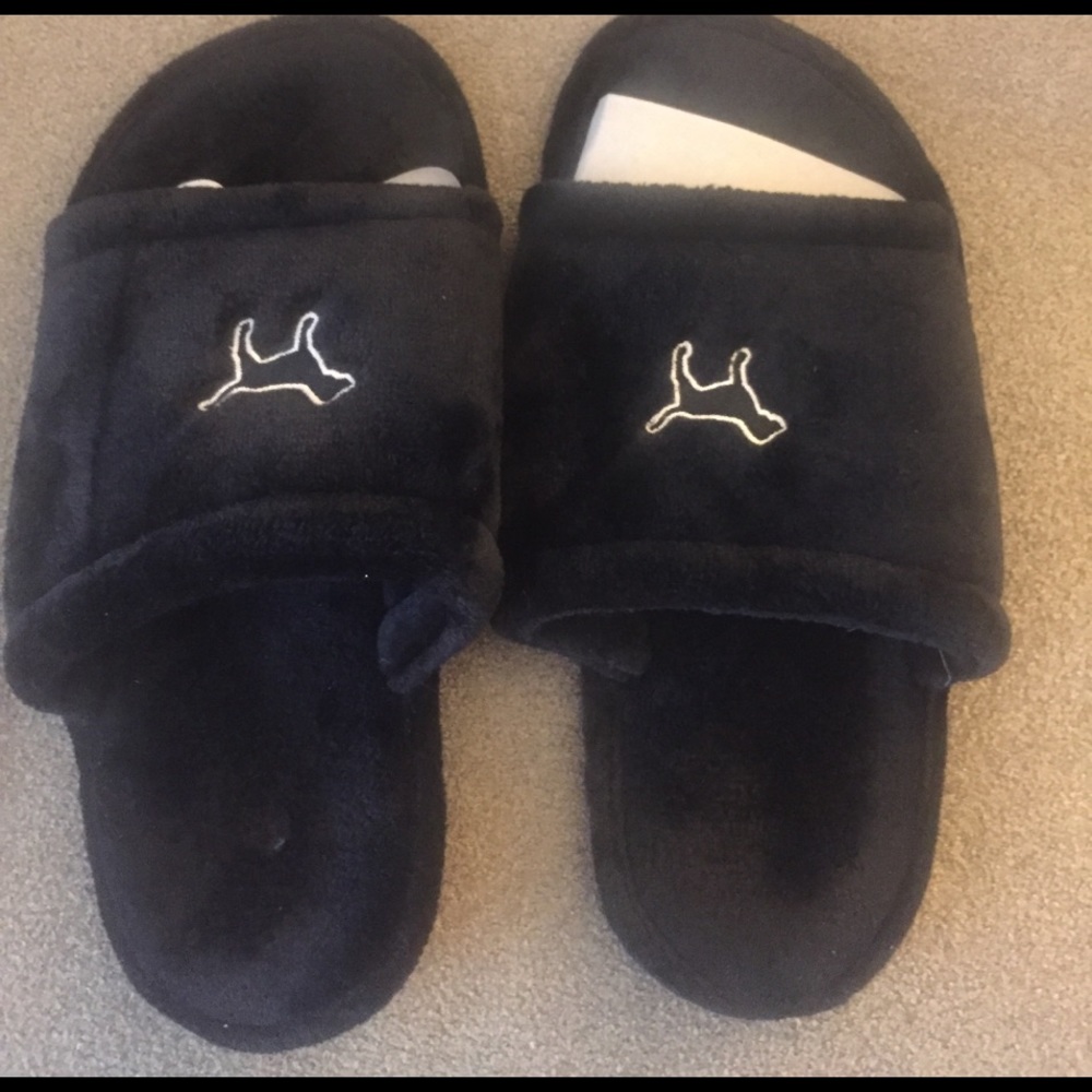 Victoria's Secret black slippers