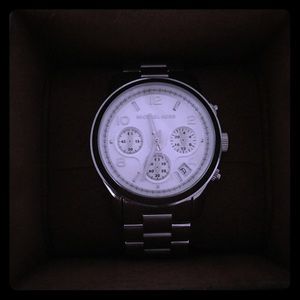 Silver Michael Kors watch