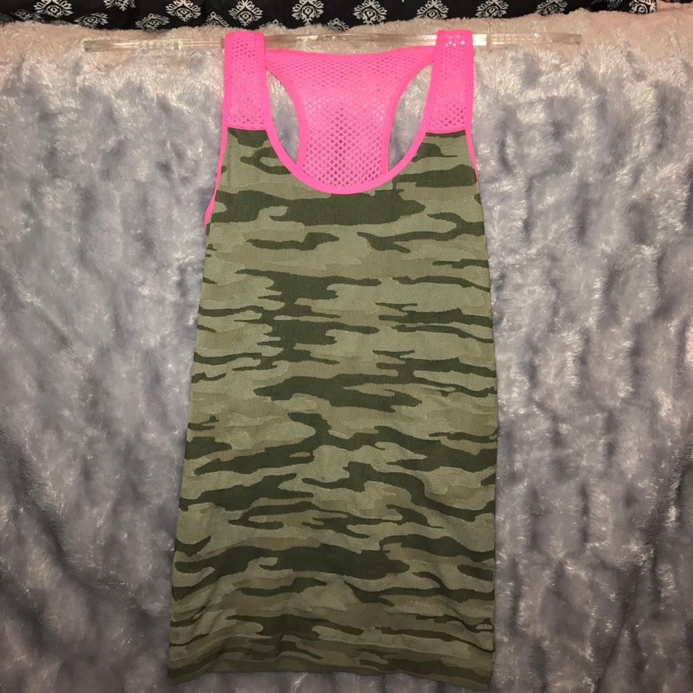 Camo athletic top