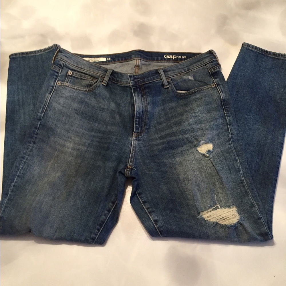GAP Distressed jeans