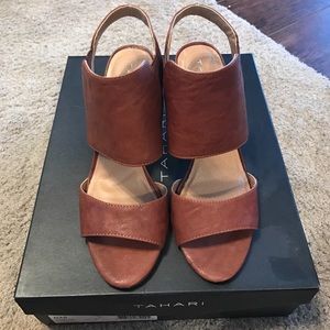 Tahari Block Heel Sandal