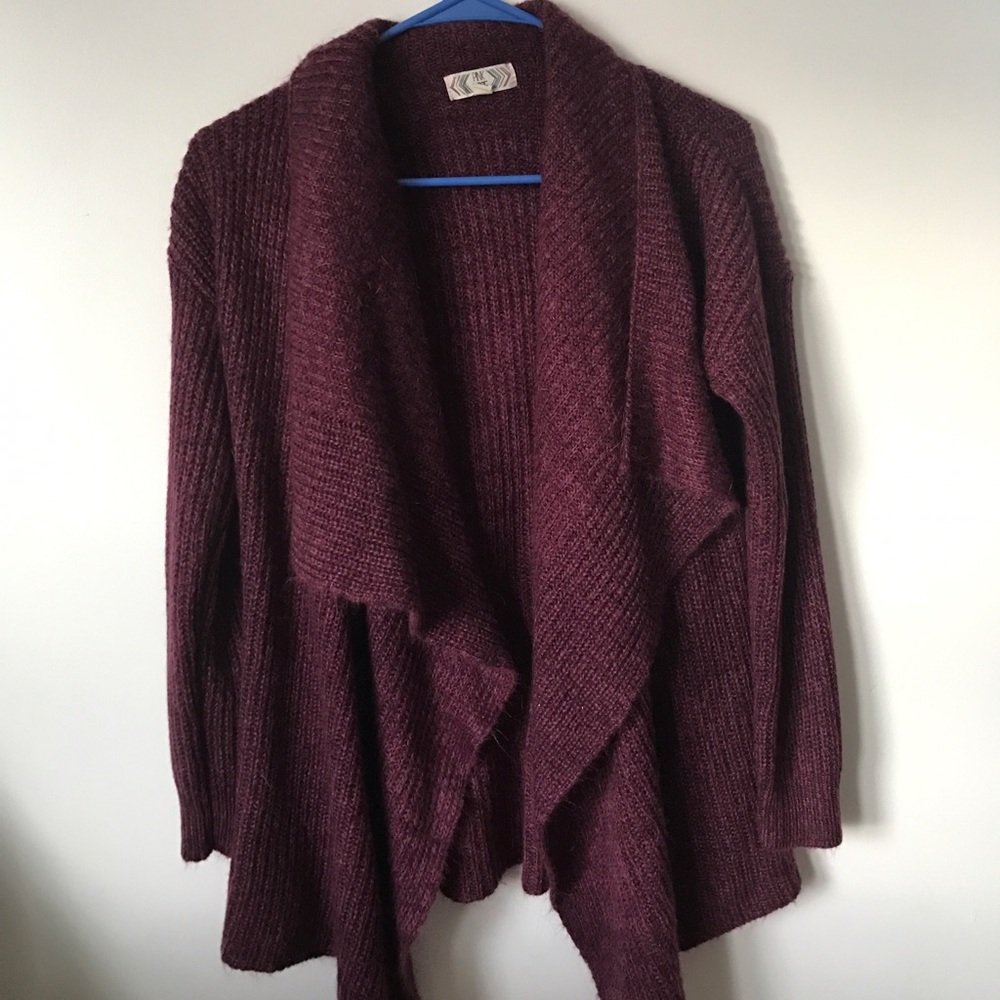 Mauve slouchy sweater