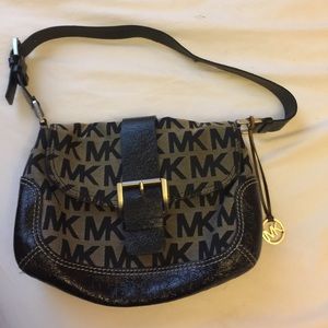 Michael Kors black shoulder bag.