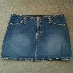 **donating soon** Aeropostale Jean skirt