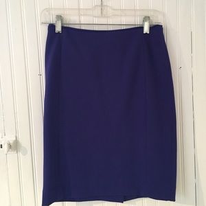 H&M Blue Pencil Skirt