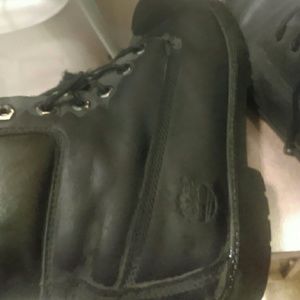 Black on black timberland