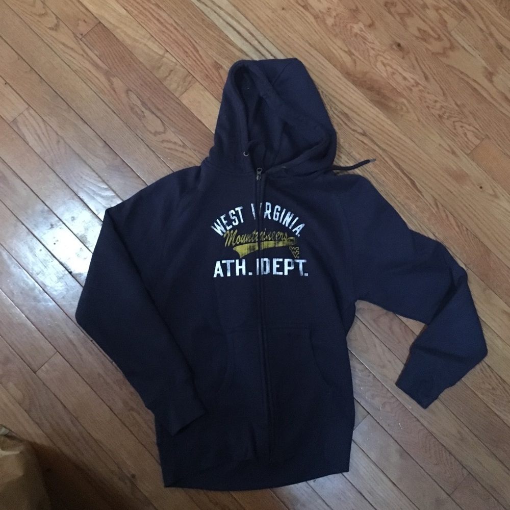 WVU zip up hoodie