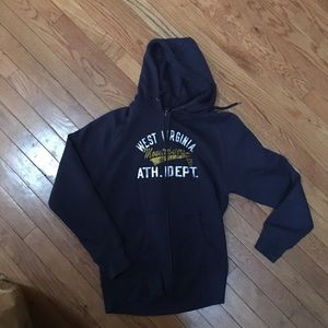 WVU zip up hoodie