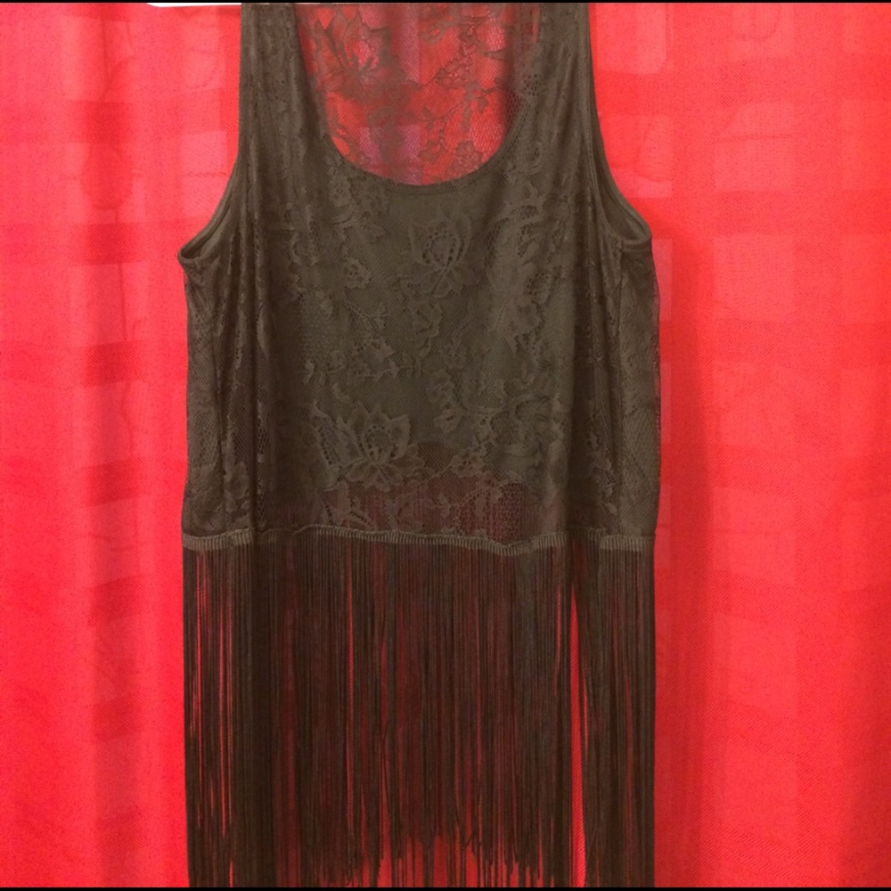 💕FRINGE CROP TOP💕