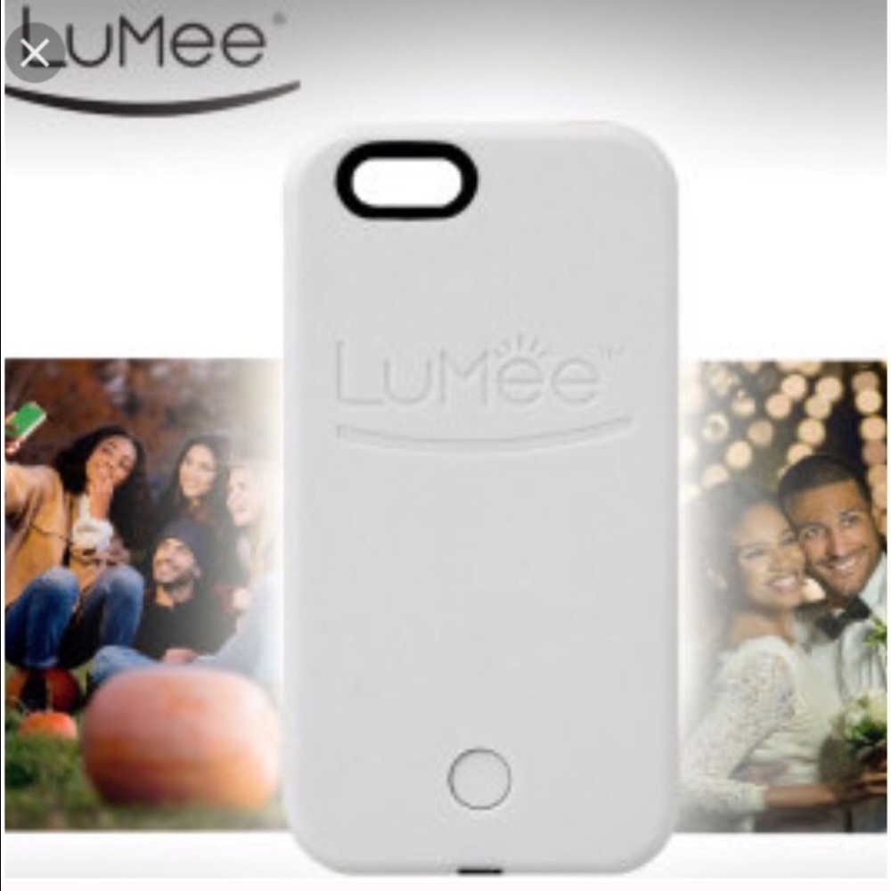 LuMee Light Up Phone Case/White/iPhone 6+