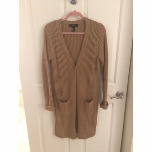 Forever 21 Long Line Cardi
