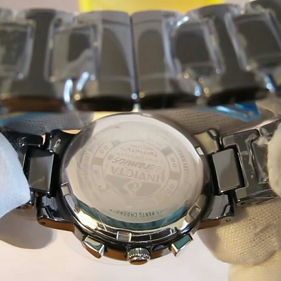 NWT $1,500 Ceramic diamond Accented watch main image 4