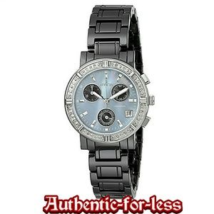 NWT $1,500 Ceramic diamond Accented watch