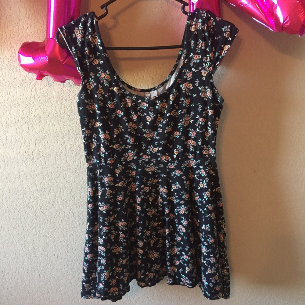 Lauren Conrad Floral Skater Dress