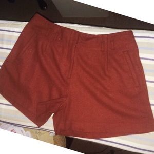 🚨River Island Wool Shorts with Belt Loops