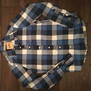 Hollister plaid shirt