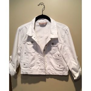 White Denim Jacket