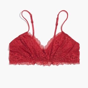Madewell soft bra / bra letters