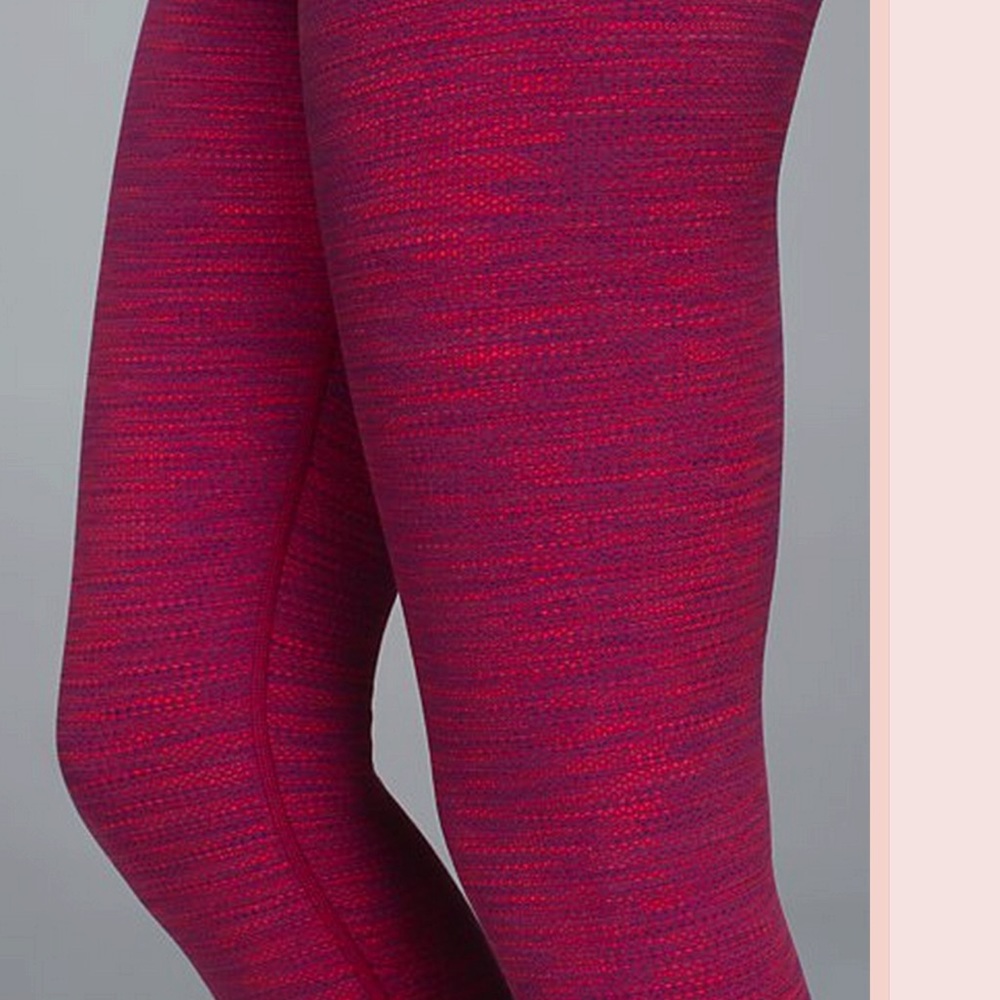 Lululemon Wunder Under II crops., 6. Super rare!