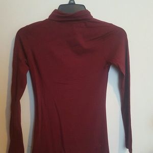 Maroon Turtleneck
