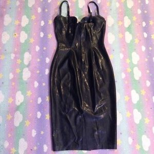 Dresses - ATSUKO KUDO COUTURE LATEX PINUP DRESS SZ L Dresses - ATSUKO KUDO COUTURE LATEX PINUP DRESS SZ L