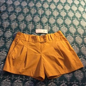 French Connection Mustard Yellow Shorts - Size 8