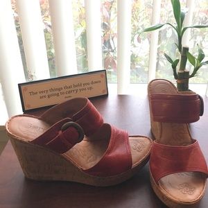Børn "Zee" sandal in cayenne, size 9