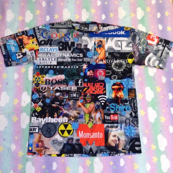 Tops - DAMAGE TEE ONE SIZE SUPER SOFT ORG $140 NEVER WORN Tops - DAMAGE TEE ONE SIZE SUPER SOFT ORG $140 NEVER WORN