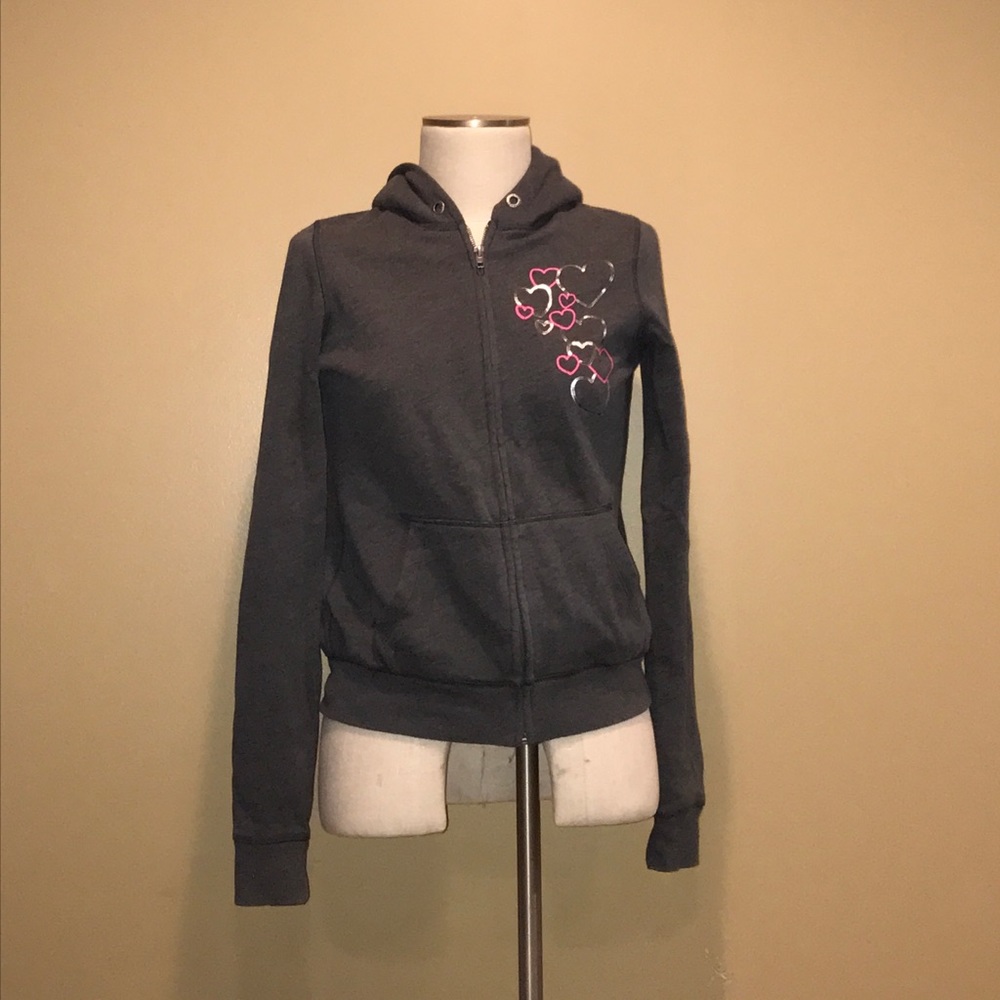 PINK grey hoodie