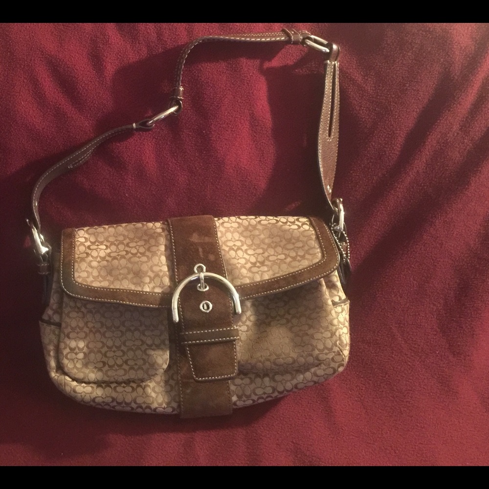 Coach brown bag