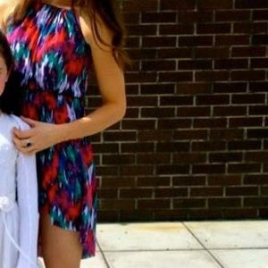 ✨Trendy high-low halter dress✨