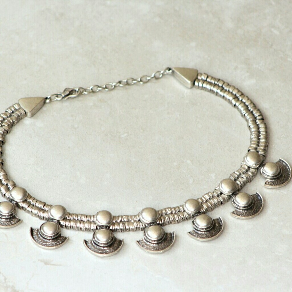 Pendulum Bib Necklace
