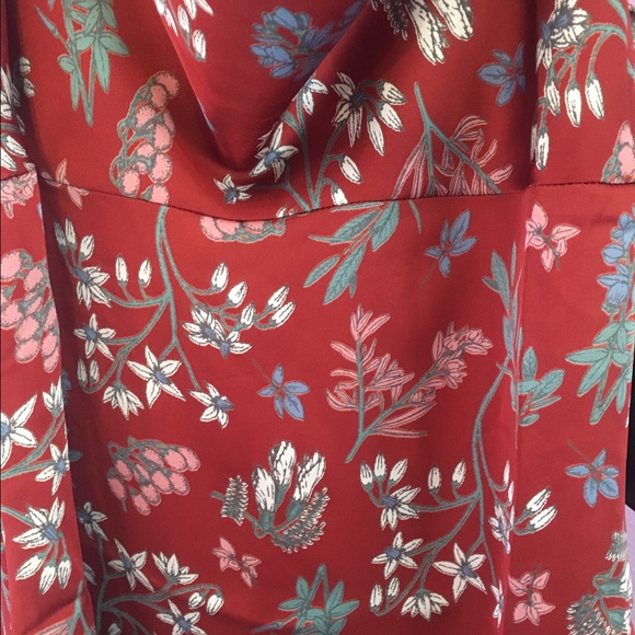 Sexy, silky, cranberry LuLus Dress, Size Small - Picture 3 of 4