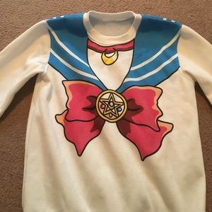 Kawaii Sailor Moon Anime Cosplay Sweatshirt