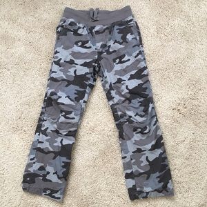 Crazy 8 boys camouflage insulated pants
