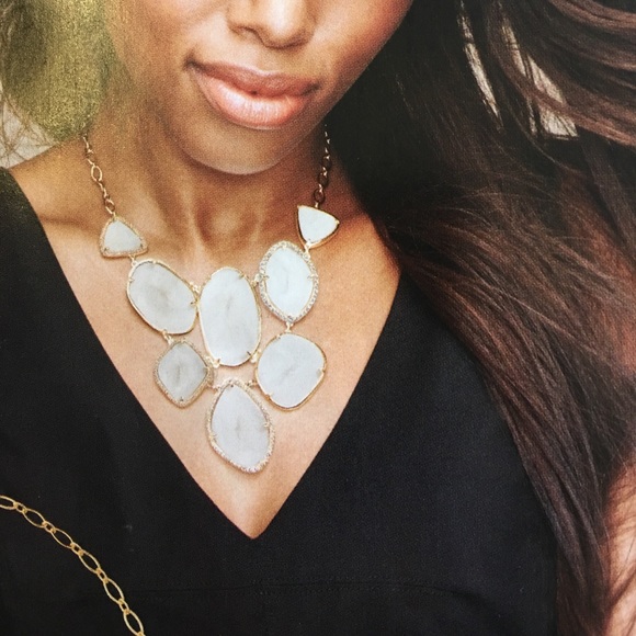 Fiona Bib Necklace - Picture 2 of 4