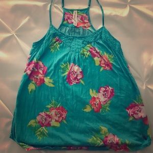 Floral Racerback Tank Top!