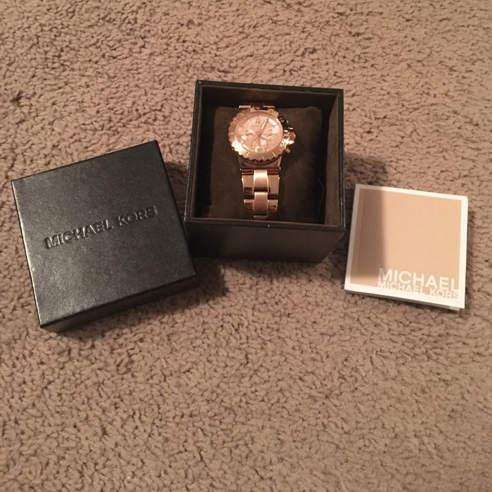 Rose Gold Michael Kors Watch