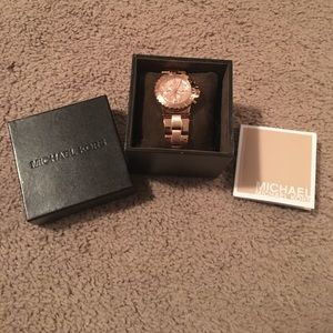 Rose Gold Michael Kors Watch