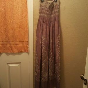 Lapis Convertible Strapless dress or skirt