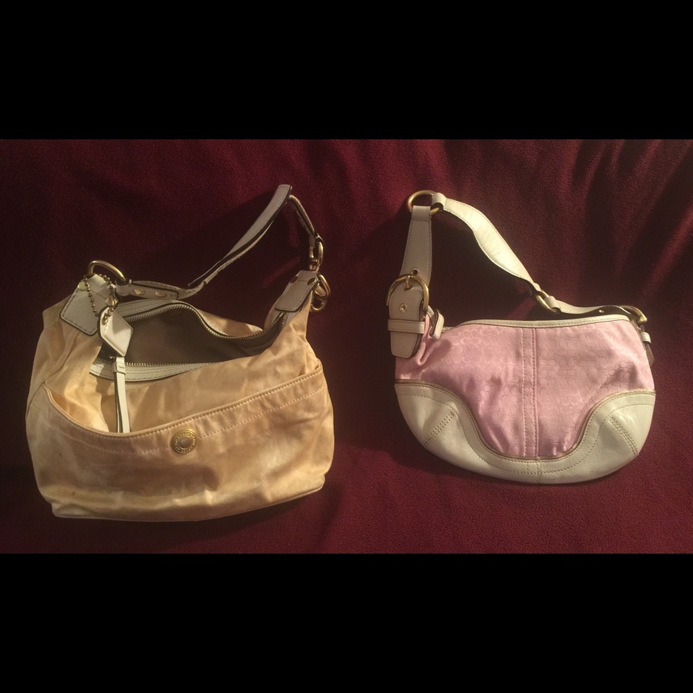 Coach bags double the pleasure