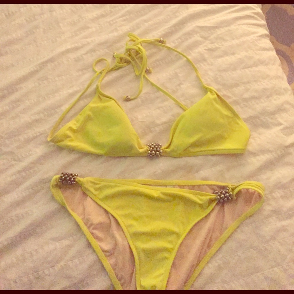 Lime yellow Milly bikini