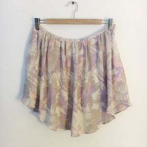 Urban Outfitters pink lavender white skirt