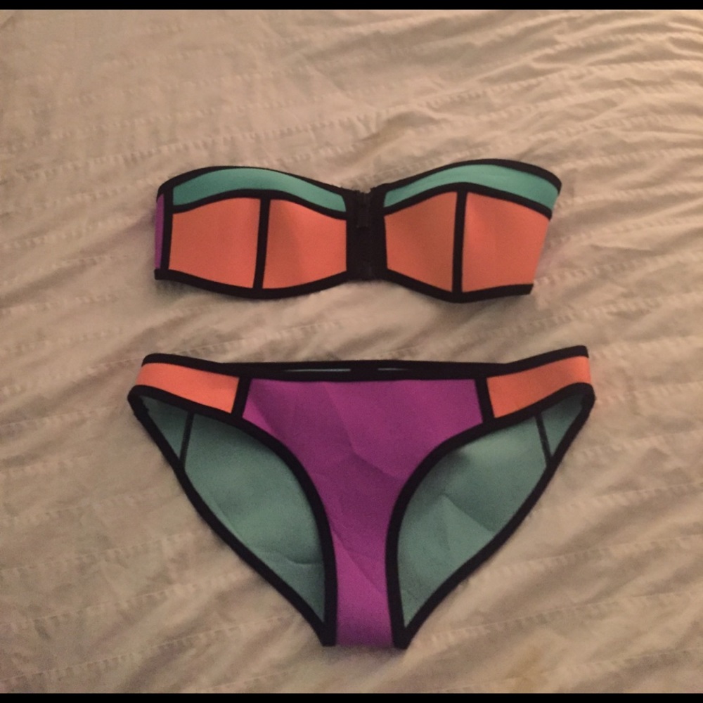 Colorblock bikini