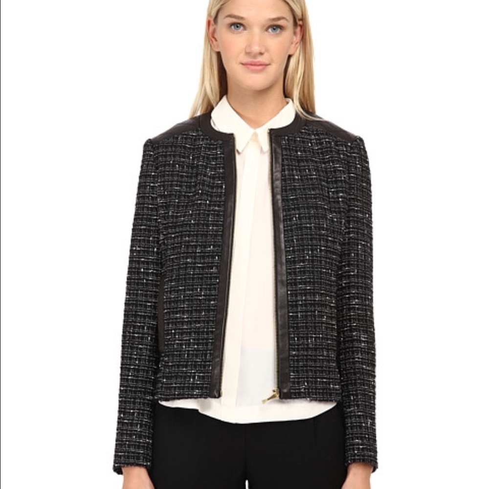 Kate spade New York woodland tweed jacket size 0